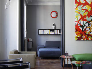 rue des Tournelles, BuroBonus BuroBonus Living room Grey