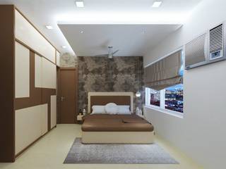 Bedroom Design Ideas, Golden Spiral Productionz (p) ltd Golden Spiral Productionz (p) ltd Nowoczesna sypialnia