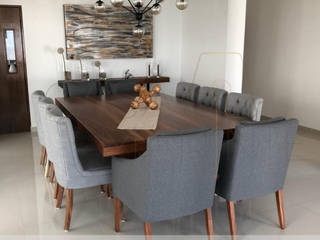 - PROYECTO DF -, Casa Marinte Casa Marinte Modern dining room Wood Wood effect