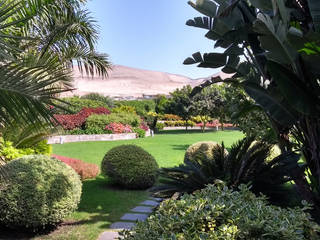 Paisajismo Campo-Playa, Lima Perú, DECOGARDEN: PAISAJISMO Y JARDINERÍA DECOGARDEN: PAISAJISMO Y JARDINERÍA Tropical style garden