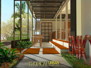 Cafe sintang Bp. Yanda, Tropical Urban Design Studio Tropical Urban Design Studio