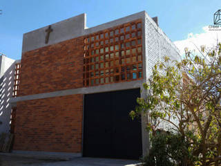Construcción Casa Sc, Creer y Crear. Arquitectura/Diseño/Construcción Creer y Crear. Arquitectura/Diseño/Construcción Rumah tinggal Batu Bata Multicolored