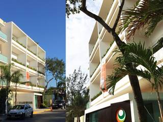 Proyecto de 29 departamentos PAPAYA 15, Playa del Carmen., Carlos Gallego Carlos Gallego Habitats collectifs