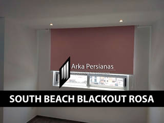 Enrollables Blackout Rosa, Arka Persianas Arka Persianas Moderne Schlafzimmer