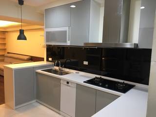 南京西路廚房浴室翻新案, 捷士空間設計 捷士空間設計 مطبخ