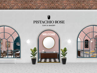 Pistachio Rose - Bakery & Cafe, Lunar Lunar Lunar Lunar Ruang Komersial Grey