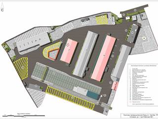 Генплан промышленной базы в г. Артём, Приморский край, Дмитрий Федчун Дмитрий Федчун