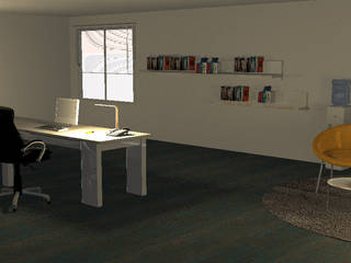 Oficinas Millennials Coworking, Minimalistika.com Minimalistika.com Commercial spaces Chipboard White