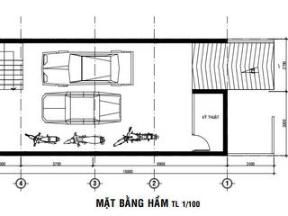 Tư Vấn Xây Nhà Phố 4 Tầng 6x15m Có Gara, Công ty Thiết Kế Xây Dựng Song Phát Công ty Thiết Kế Xây Dựng Song Phát Gewerbeflächen