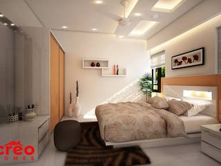 Architects and interior designers in kochi, Creo Homes Pvt Ltd Creo Homes Pvt Ltd Classic style bedroom Wood-Plastic Composite