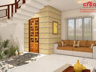 Architects and interior designers in kochi, Creo Homes Pvt Ltd Creo Homes Pvt Ltd Living room Wood Wood effect