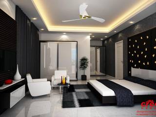Architecture & Interior Designers, Creo Homes Pvt Ltd Creo Homes Pvt Ltd Salas de estar clássicas Azulejo