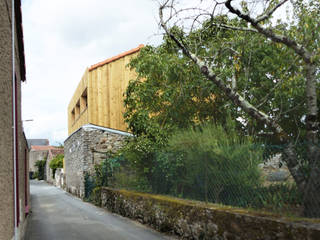 maison derrière le mur, sacbé sacbé Casas unifamiliares