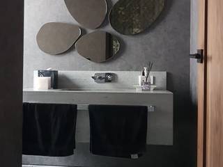 ESPEJOS EN TOILET, IDEÉS DISEÑO IDEÉS DISEÑO Modern bathroom