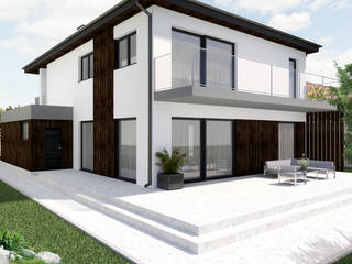 Nowoczesny dom , Senola Architektura & Design Senola Architektura & Design Casas unifamiliares Concreto