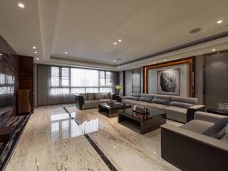 擁抱的姿態, 雅群空間設計 雅群空間設計 Modern living room