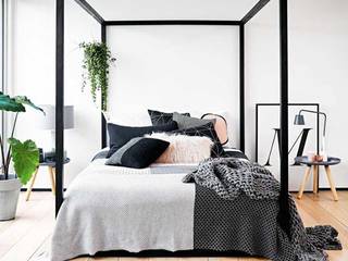 Trang trí nội thất nhà theo hai tone màu đen - trắng rất đẹp và sang, Kiến Trúc Xây Dựng Incocons Kiến Trúc Xây Dựng Incocons