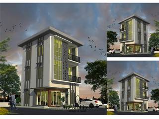 Desain Rumah Tiga Lantai Bapak Udin Blitar, Ara Architect Studio Ara Architect Studio