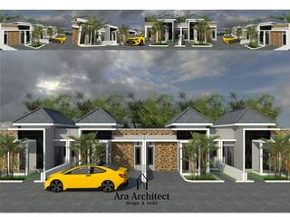 Desain Perumahan Bapak Tarman Tipe 40 Mojokerto, Ara Architect Studio Ara Architect Studio