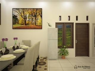 Desain Interior Dapur dan Ruang Makan Bapak Junaedi Blitar, Ara Architect Studio Ara Architect Studio Dining room