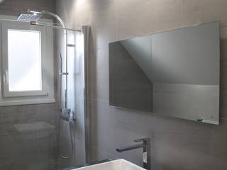 Transformation d'une salle de bain, sacbé sacbé Modern bathroom