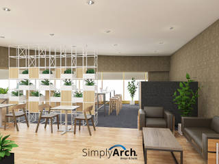 Office Project at Central Jakarta, Simply Arch. Simply Arch. พื้นที่เชิงพาณิชย์