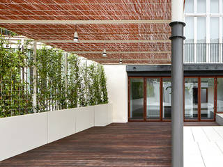 Reforma de patio en Barcelona, De buena planta De buena planta Jardin d'hiver moderne