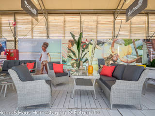 Preparación showroom mobiliario de Jardín, Home & Haus | Home Staging & Fotografía Home & Haus | Home Staging & Fotografía Jardins mediterrânicos