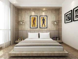 Apartment Senanyan, iwan 3Darc iwan 3Darc Dormitorios de estilo moderno