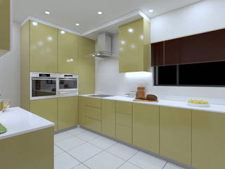 Pearl Gold Kitchen, Linken Designs Linken Designs