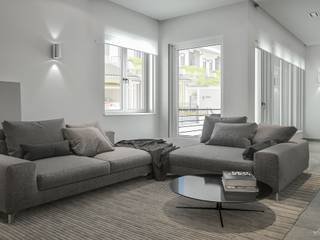 Ristrutturazione interni a Siracusa, Santoro Design Render Santoro Design Render Modern living room