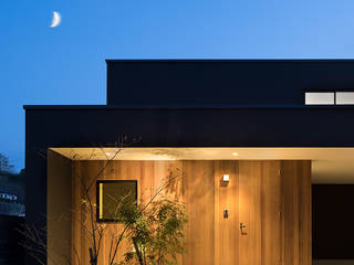 延岡の家, Atelier Square Atelier Square Wooden houses Wood Black