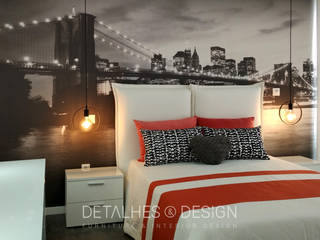 Projeto Design de Interiores- Quarto Jovem, Detalhes & Design Detalhes & Design