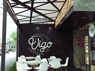 Vigo Café, Roque_industrial_design Roque_industrial_design Коммерческие помещения Кирпичи