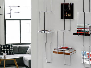 Etagères - Modules de bibliothèque GRID - design Thibault POUGEOISE, PIKO Edition. PIKO Edition. Modern living room