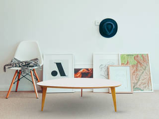 Tables basses gigogne PI1950 - design Fred HERNANDEZ, PIKO Edition. PIKO Edition. Scandinavian style living room