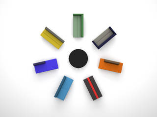 Collection ARY - design Sergio BALLESTEROS, PIKO Edition. PIKO Edition. Salas multimedia modernas