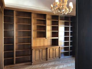 Librerie in legno- Il fascino esclusivo , Falegnameria su misura Falegnameria su misura Study/office Wood