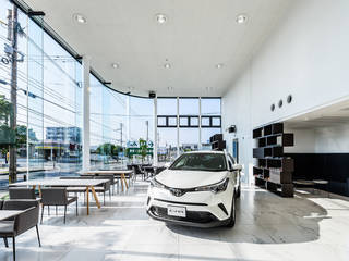 TOYOTA SHOWROOM, FANFARE CO., LTD FANFARE CO., LTD Espaços comerciais