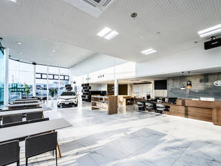 TOYOTA SHOWROOM, FANFARE CO., LTD FANFARE CO., LTD Bedrijfsruimten