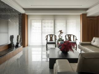 輕安．自在, 雅群空間設計 雅群空間設計 Asian style living room