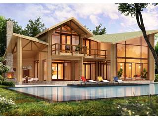 3D Architectural Exterior Rendering, ThePro3DStudio ThePro3DStudio Bungalows