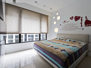 新莊郭公館, Moooi Design 驀翊設計 Moooi Design 驀翊設計 Modern Bedroom