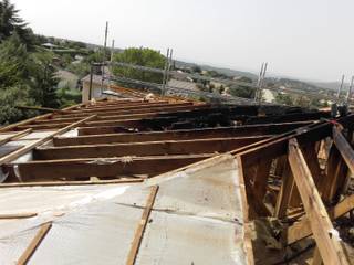 Reconstrucción de tejado en Valdemorillo, Recasa, reformas y rehabilitaciones en Marbella Recasa, reformas y rehabilitaciones en Marbella Gris