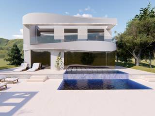 Vivienda Unifamiliar Aislada, Vidal Molina Arquitectos Vidal Molina Arquitectos 獨棟房