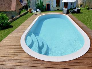 Modelo Elsa - Piscinas Waterair, Piscinas Waterair Portugal - Marpic Piscinas Waterair Portugal - Marpic สระในสวน