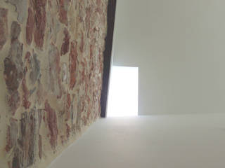 Transformación de una tenada, MG arquitectos asturias MG arquitectos asturias Minimalist living room