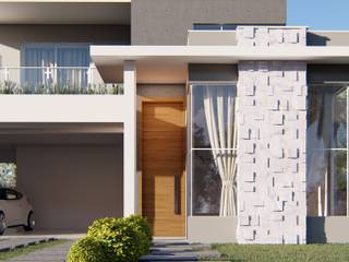 Projeto Residencial - Blumenau - SC, Fran Arquitetura Fran Arquitetura Casas de estilo moderno
