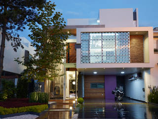 Casa Zicomoro, arketipo-taller de arquitectura arketipo-taller de arquitectura Moderne Häuser