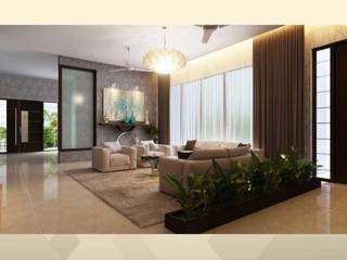 Villa Project, Kurk Interiors Kurk Interiors Nowoczesny salon